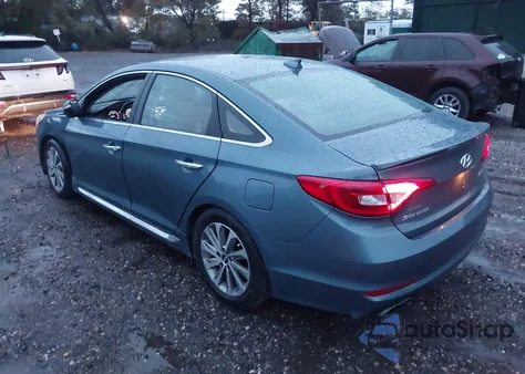 2017 Hyundai Sonata Sport из США, поврежденный, VIN 5NPE34AF7HH554481